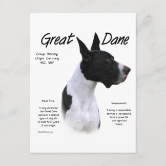 Mantle Great Dane Meet the Breed Postcard