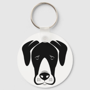 Mantle Great Danes Keychain