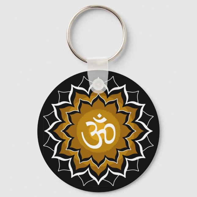 Mantra Chakra Keychain (Front)
