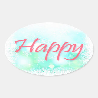 Mantra Stickers Happy, Healthy, Wise, Wealthy