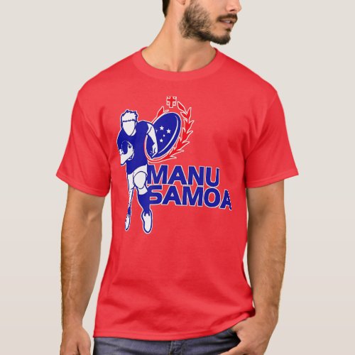 Manu Samoa Rugby eam  T_Shirt