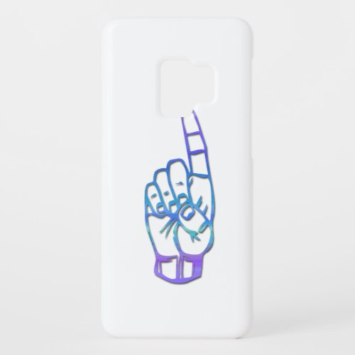 Manual Alphabet Letter D Case_Mate Samsung Galaxy S9 Case