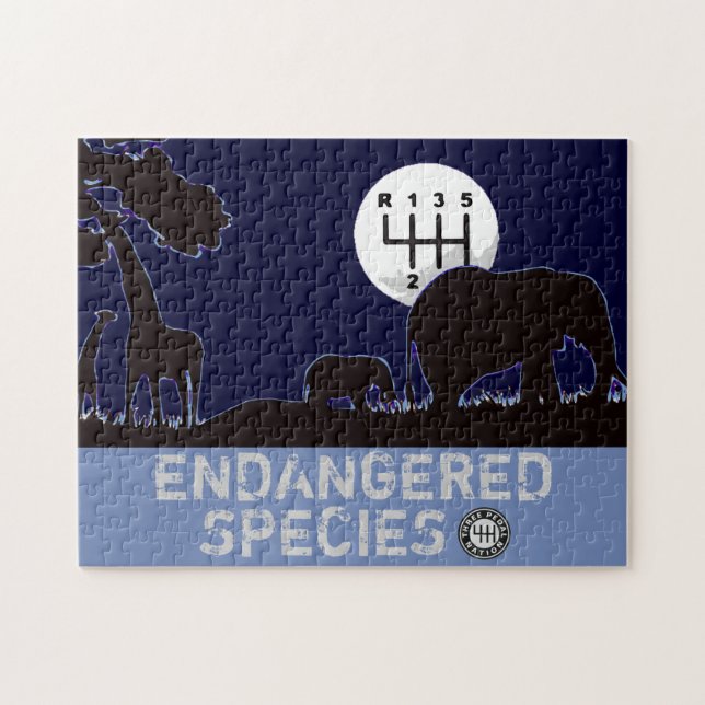 MANUAL - Endangered Jigsaw Puzzle (Horizontal)
