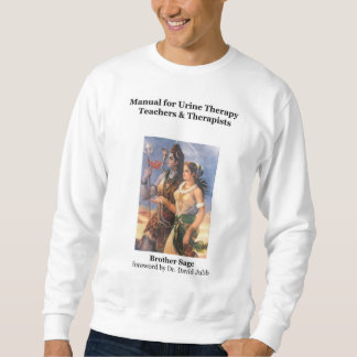 Manual for Urine Therapy shirt with  image of book
