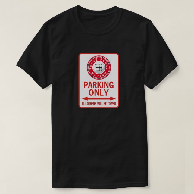 MANUAL ONLY T-Shirt (Design Front)