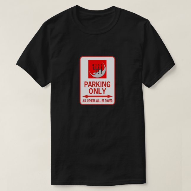 MANUAL ONLY T-Shirt (Design Front)