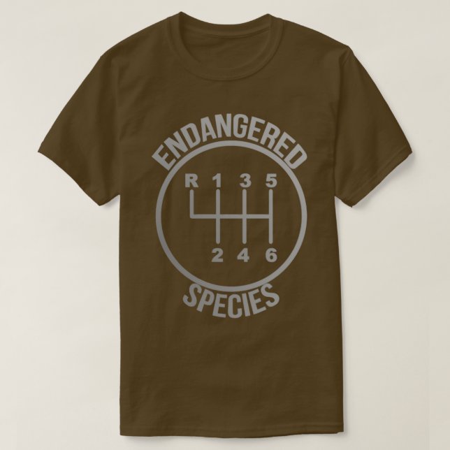 Manual Transmission Classic TShirt (Design Front)