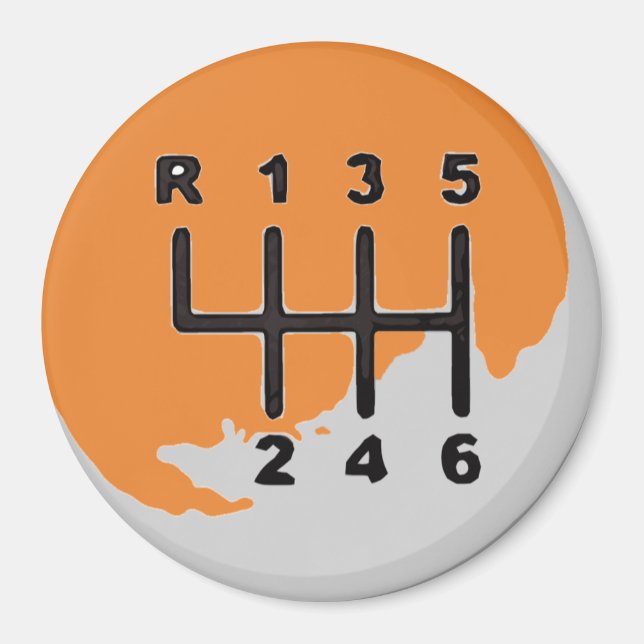 MANUAL Transmission - COLORS Magnet (Front)