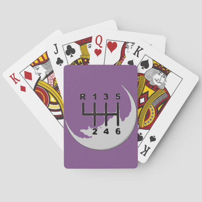 MANUAL Transmission - COLORS Poker Cards (Back)