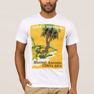 Manuel Antonio, Costa Rica vintage travel poster T-Shirt