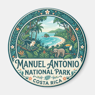 Manuel Antonio National Park Costa Rica Magnet