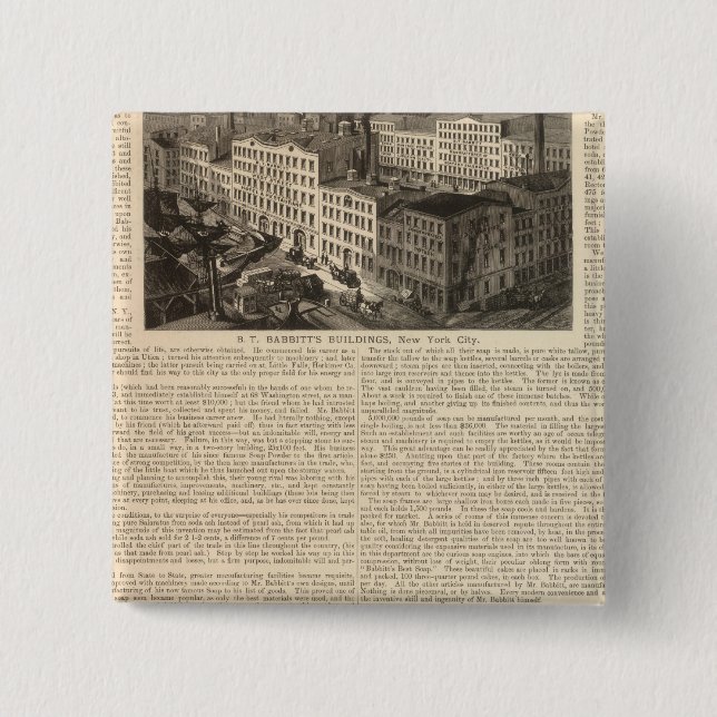 Manufacturing, Warehouses Button (Front)