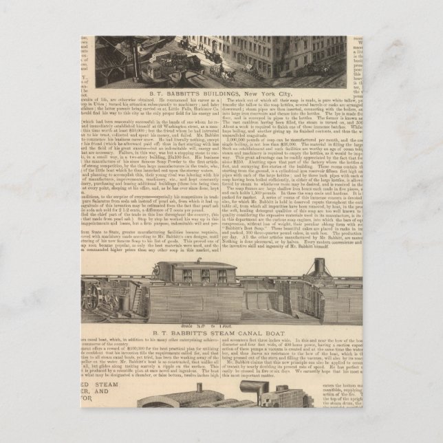 Manufacturing, Warehouses Postcard (Front)