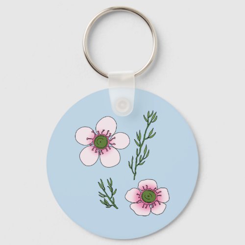 Manuka Flowers Keychain