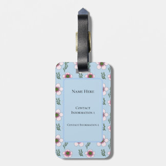 Manuka Flowers Luggage Tag