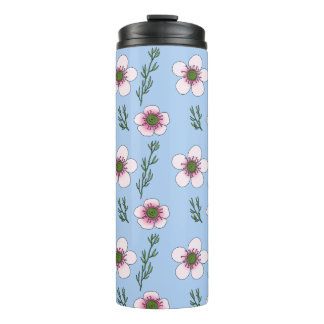 Manuka Flowers Thermal Tumbler