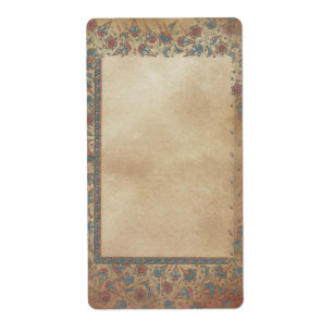 Manuscript Apothecary Label