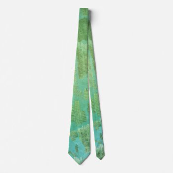 Manuscript P45 - Turquoise Tie by FiveSolas at Zazzle