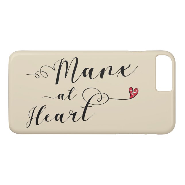 Manx At Heart Mobile  Case-Mate iPhone Case (Back (Horizontal))