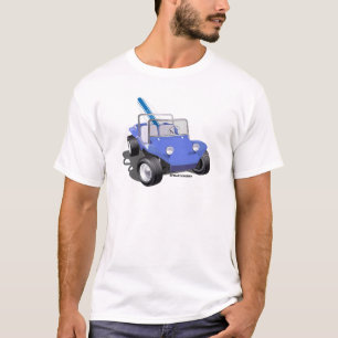 Manx Blue with Surfboard T-Shirt