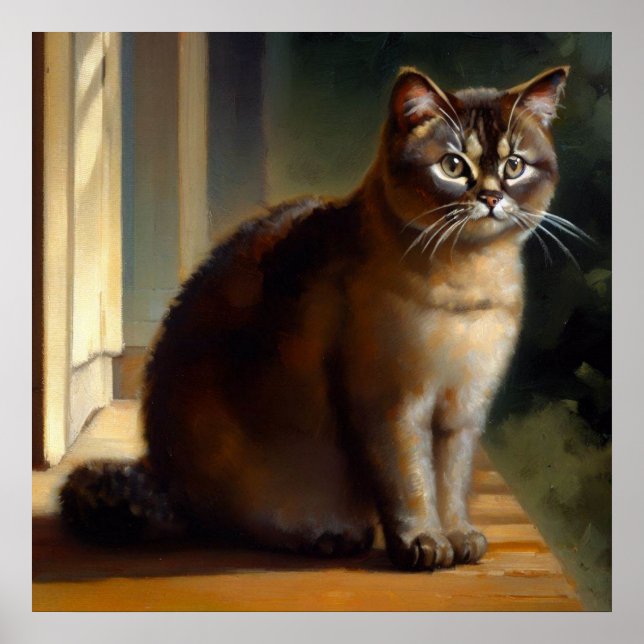 Manx Cat  Poster (Front)