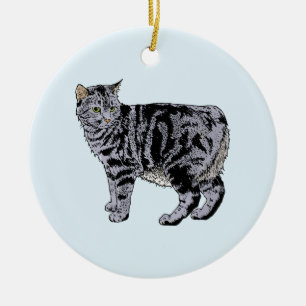 Manx Ceramic Ornament