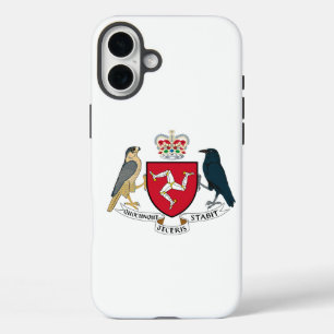 Manx coat of arms iPhone 16 plus case
