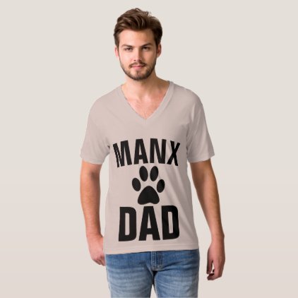 MANX DAD CAT T-shirts Bobtail