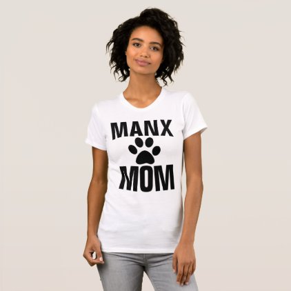 MANX MOM, CAT t-shirts