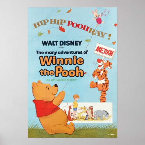 Many Adventures of Winnie The Pooh  Movie Poster