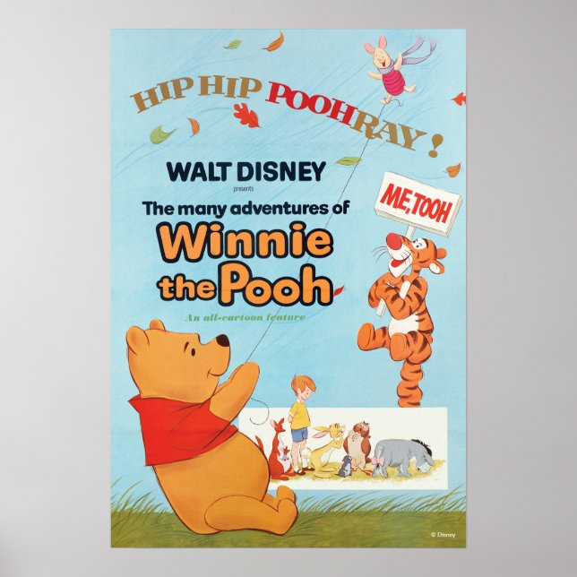 Many Adventures of Winnie The Pooh | Movie Poster (Front)