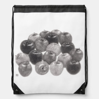 Many apples +1 drawstring bag