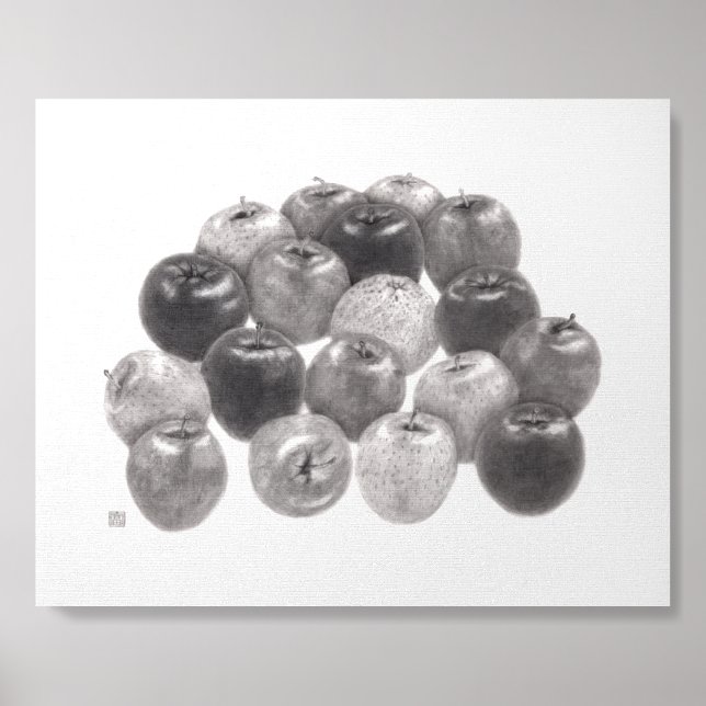 Many apples +1 foam core photo tile  (Front Set)