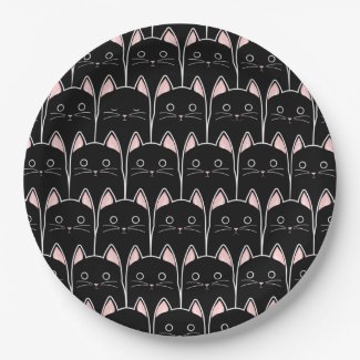 Many Black Cats Pattern