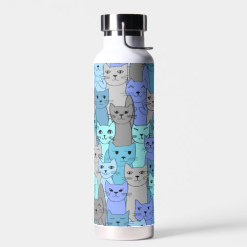 Many Blue Cats Thor Copper Vacuum Insulated Water Bottle