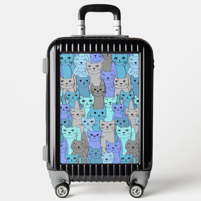 Many Blue Cats UGObag Carry-On Suitcase