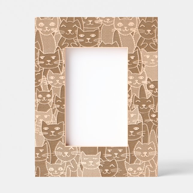 Many Cats Design Engraved Frames (Front)