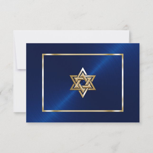 Many Color Options Bar/Bat Mitzvah Response (Front)