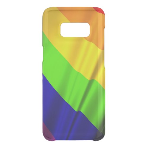 many colored rainbow flag uncommon samsung galaxy s8 case