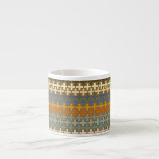 Many colorful crosses org espresso cup