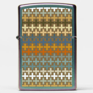 Many colorful crosses org zippo lighter