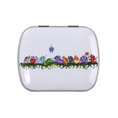 many cute dragons candy tin (Top)