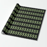 [ Thumbnail: Many Dollar Signs ($) Wrapping Paper ]