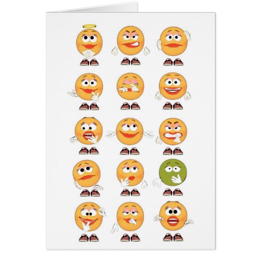 Many Emotions Cards (Front)