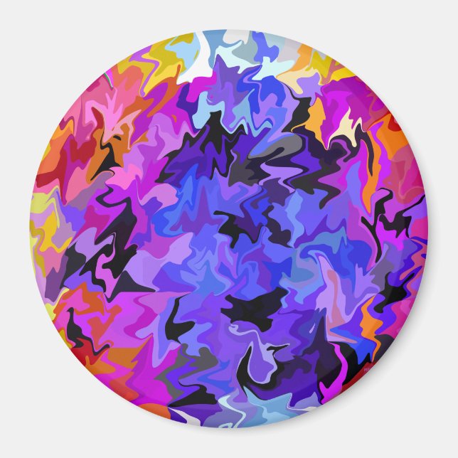 Many Faces... Magnet (Front)