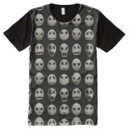 Many Faces Of Jack Skellington - Pattern All-over-print T-shirt at Zazzle