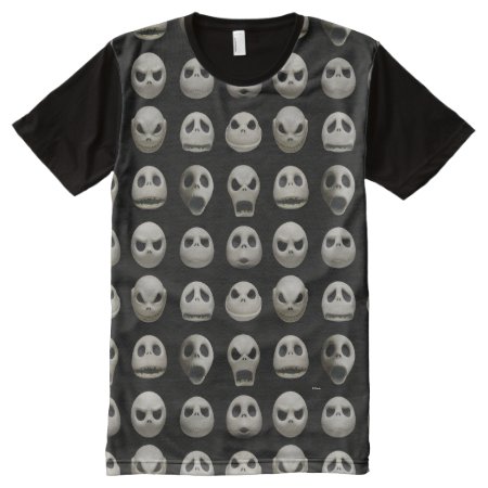 Many Faces Of Jack Skellington - Pattern All-over-print T-shirt
