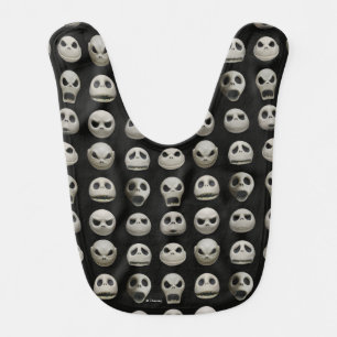 Many Faces of Jack Skellington - Pattern Bib
