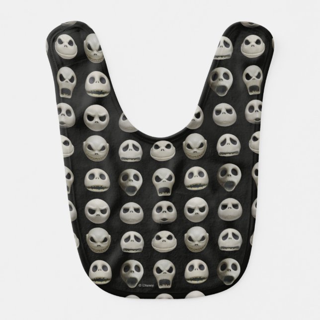 Many Faces of Jack Skellington - Pattern Bib (Front)
