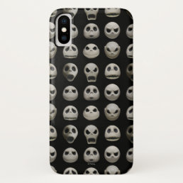 Many Faces of Jack Skellington - Pattern iPhone X Case